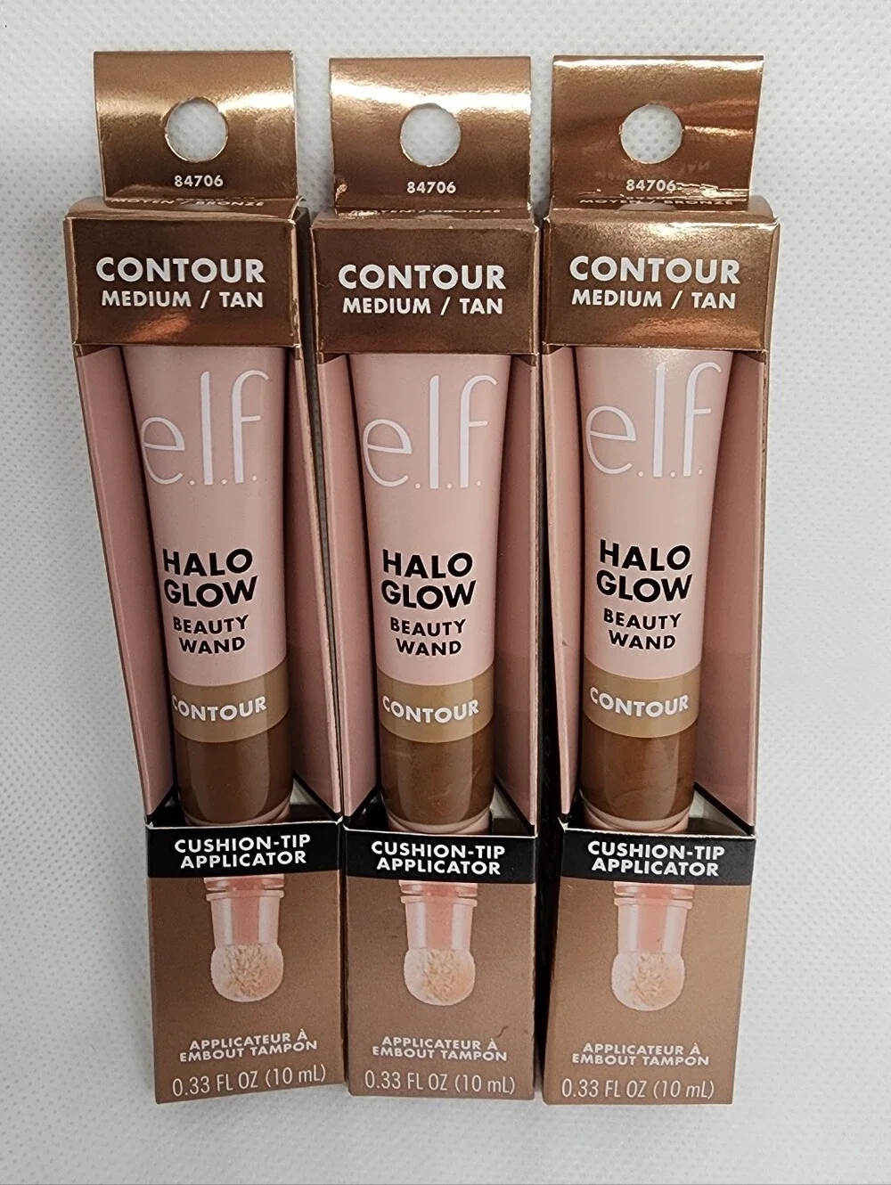 ELF Halo Glow Contour Beauty Wand - Medium/Tan (Peachy Brown)